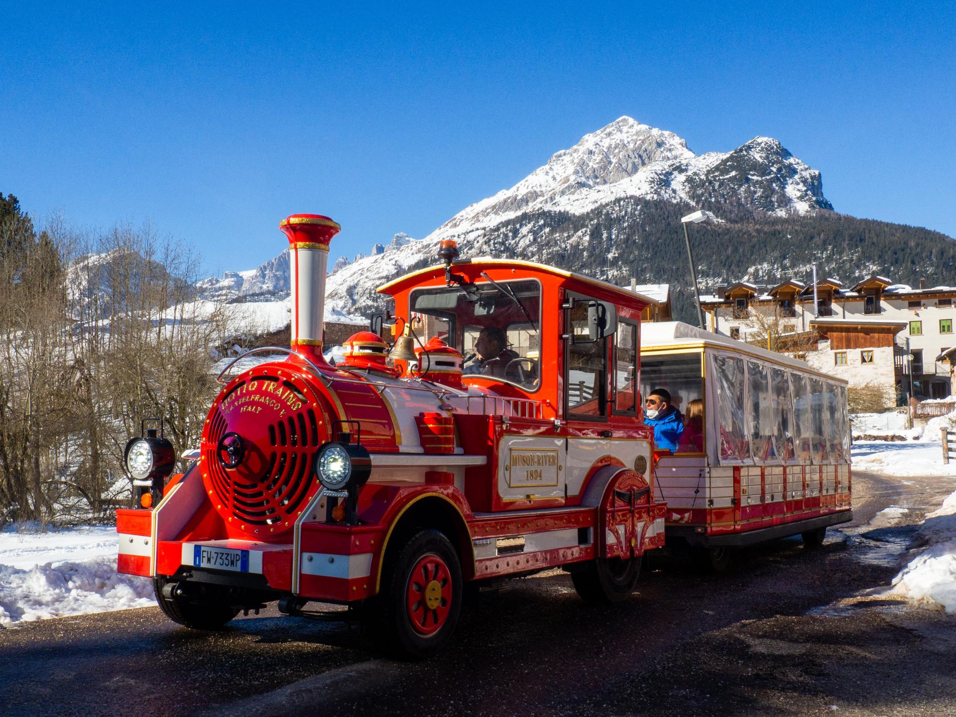 Rides on Andalo’s Mini Train